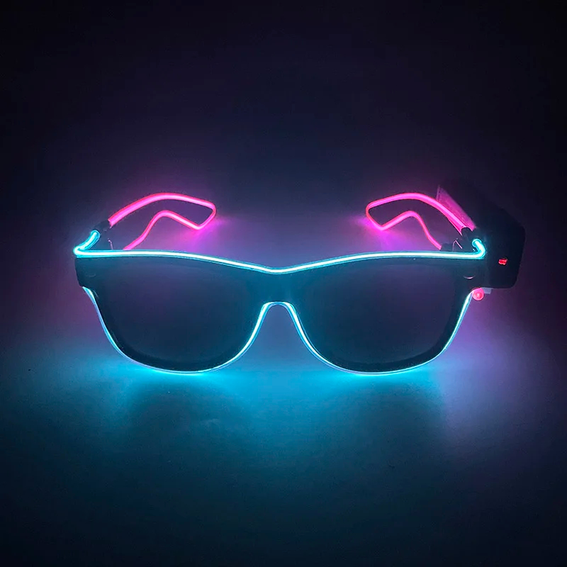 Glow In The Dark Party Glasses - Novos óculos de LED sem fio