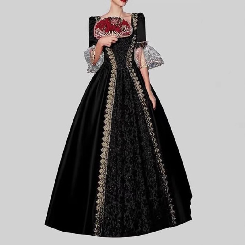 Medieval Renaissance Dress Women - Vestido Feminino S-5XL Novo Estilo Medieval