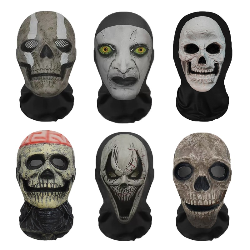 Led Purge Mask Halloween - Halloween fantasma rosto máscara 3d balaclava