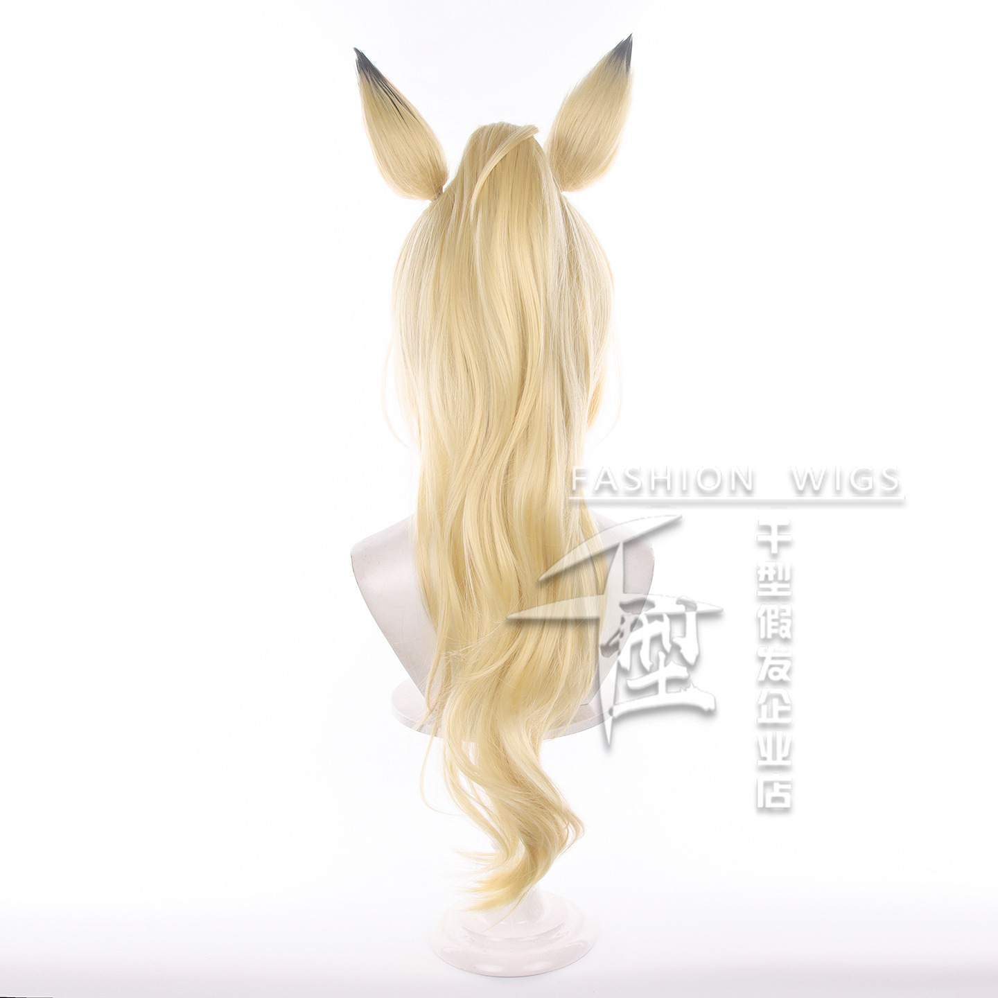 Anime Cosplay Wig Heat Resistant - Peruca e orelhas para cosplay da