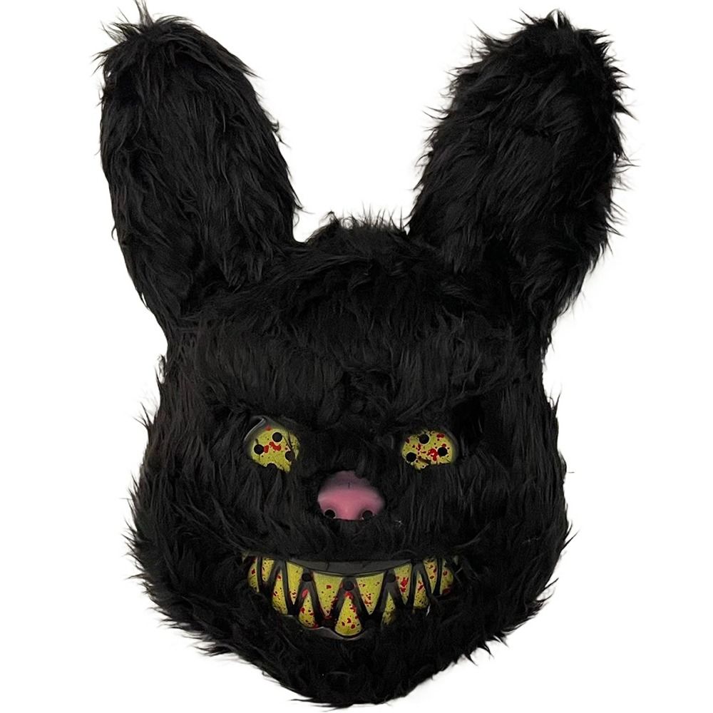 Led Purge Mask Halloween - Máscara sangrenta do coelhinho do luxuoso,