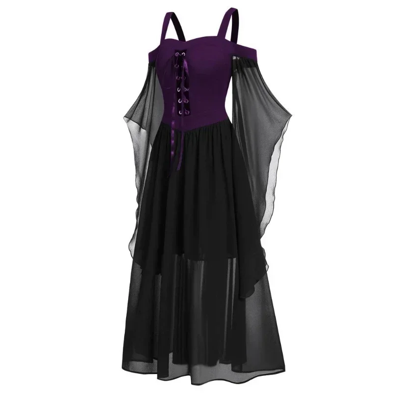Novo vestido de bruxa medieval - Medieval Renaissance Dress Women avaliação e preço