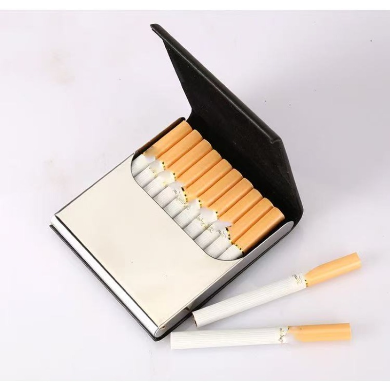 Estojo de Cigarros de Aço Inox - Novelty Gifts avaliação e preço