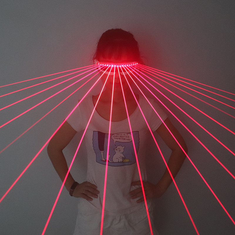 Óculos laser vermelho 650nm, a - Glow In The Dark Party Glasses avaliação e preço