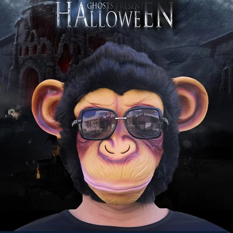 Máscara de Gorila Fofo com Ore - Led Purge Mask Halloween avaliação e preço