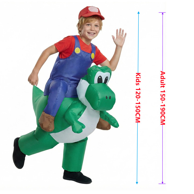Traje de desempenho de festa a - Inflatable Dinosaur Costume Adult avaliação e preço