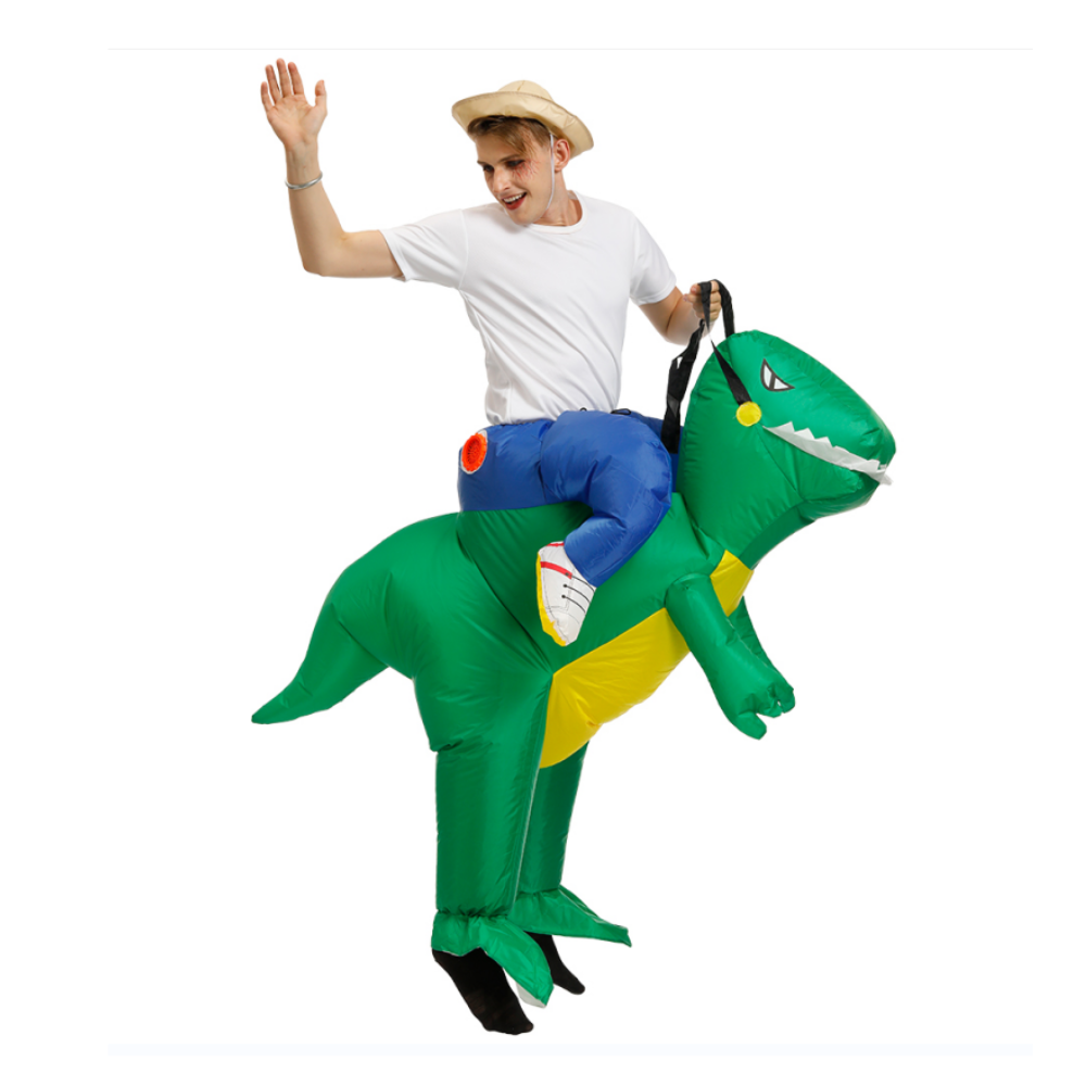 Fantasia Inflável de Dinossaur - Inflatable Dinosaur Costume Adult avaliação e preço