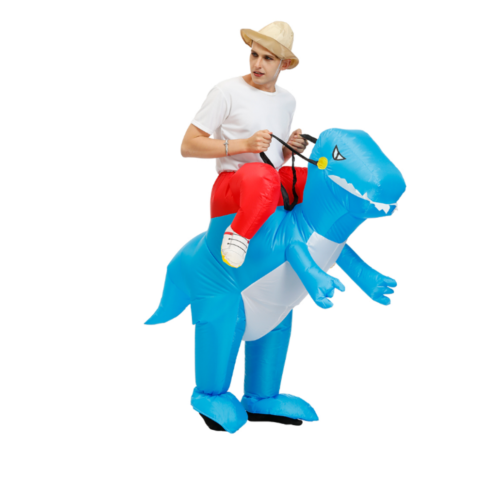 Fantasia Inflável de Dinossaur - Inflatable Dinosaur Costume Adult avaliação e preço