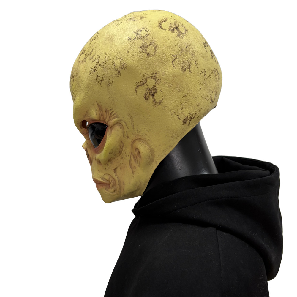 Máscara Realista de Crânio Ali - Latex Alien Mask Realistic avaliação e preço