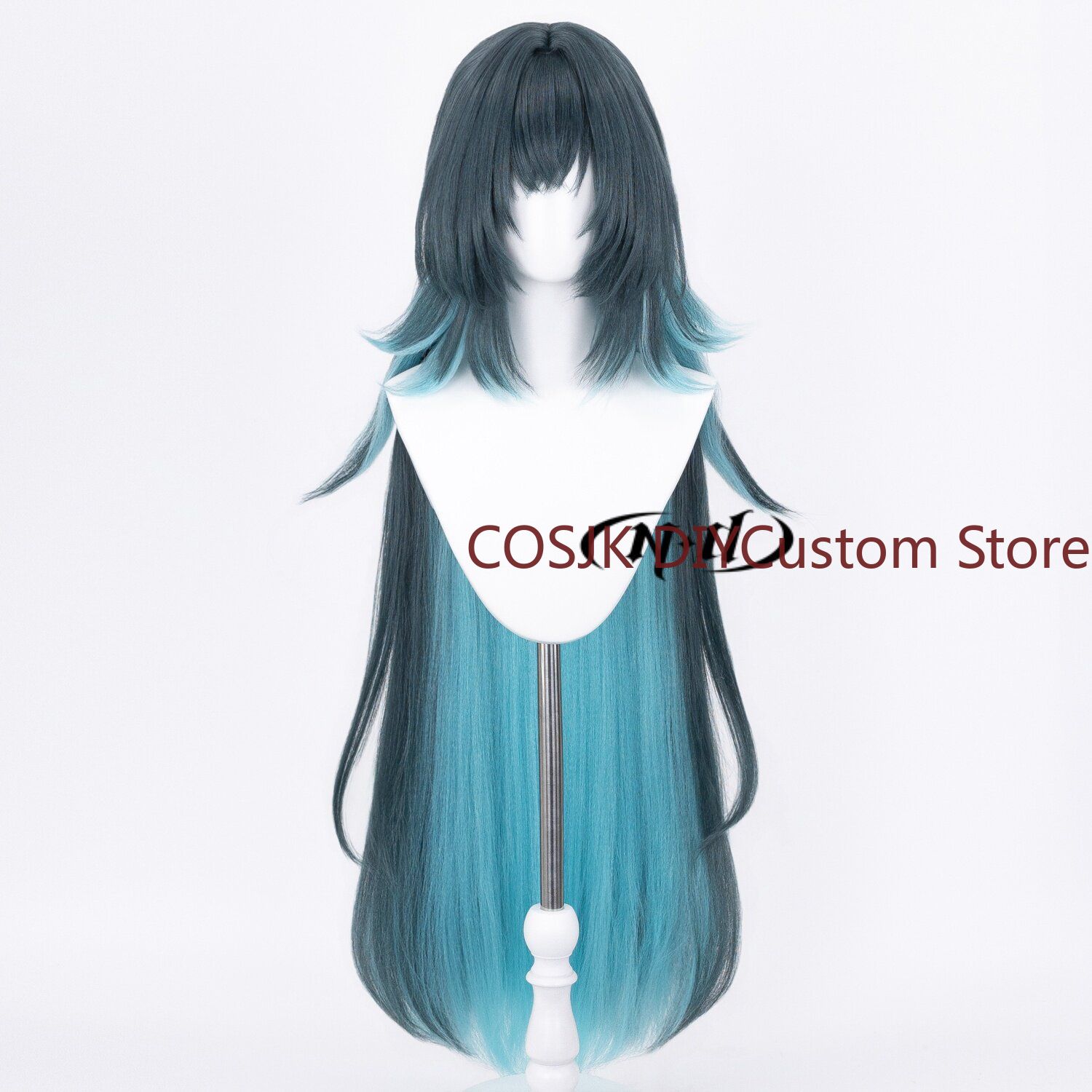 Peruca de cosplay de 110 cm, i - Anime Cosplay Wig Heat Resistant avaliação e preço