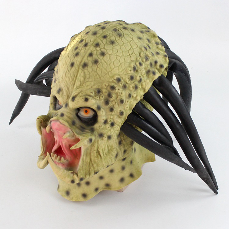 Máscara Realista de Predador c - Latex Alien Mask Realistic avaliação e preço