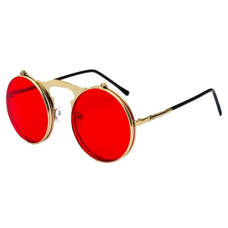 Óculos de Sol Redondos Retro S - Glow In The Dark Party Glasses avaliação e preço