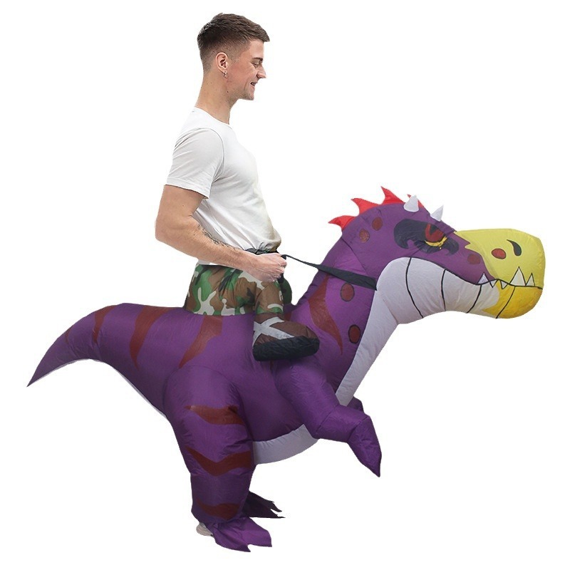 Fantasia Inflável de Dinossaur - Inflatable Dinosaur Costume Adult avaliação e preço