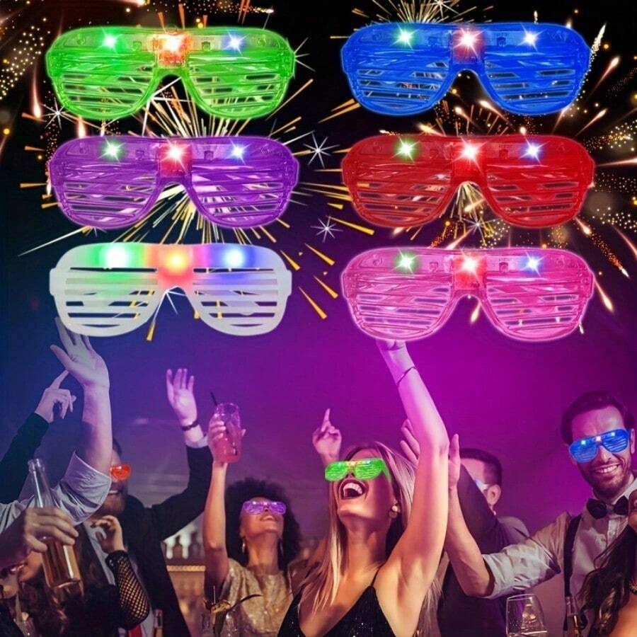 10-50 pçs óculos de led ilumin - Glow In The Dark Party Glasses avaliação e preço