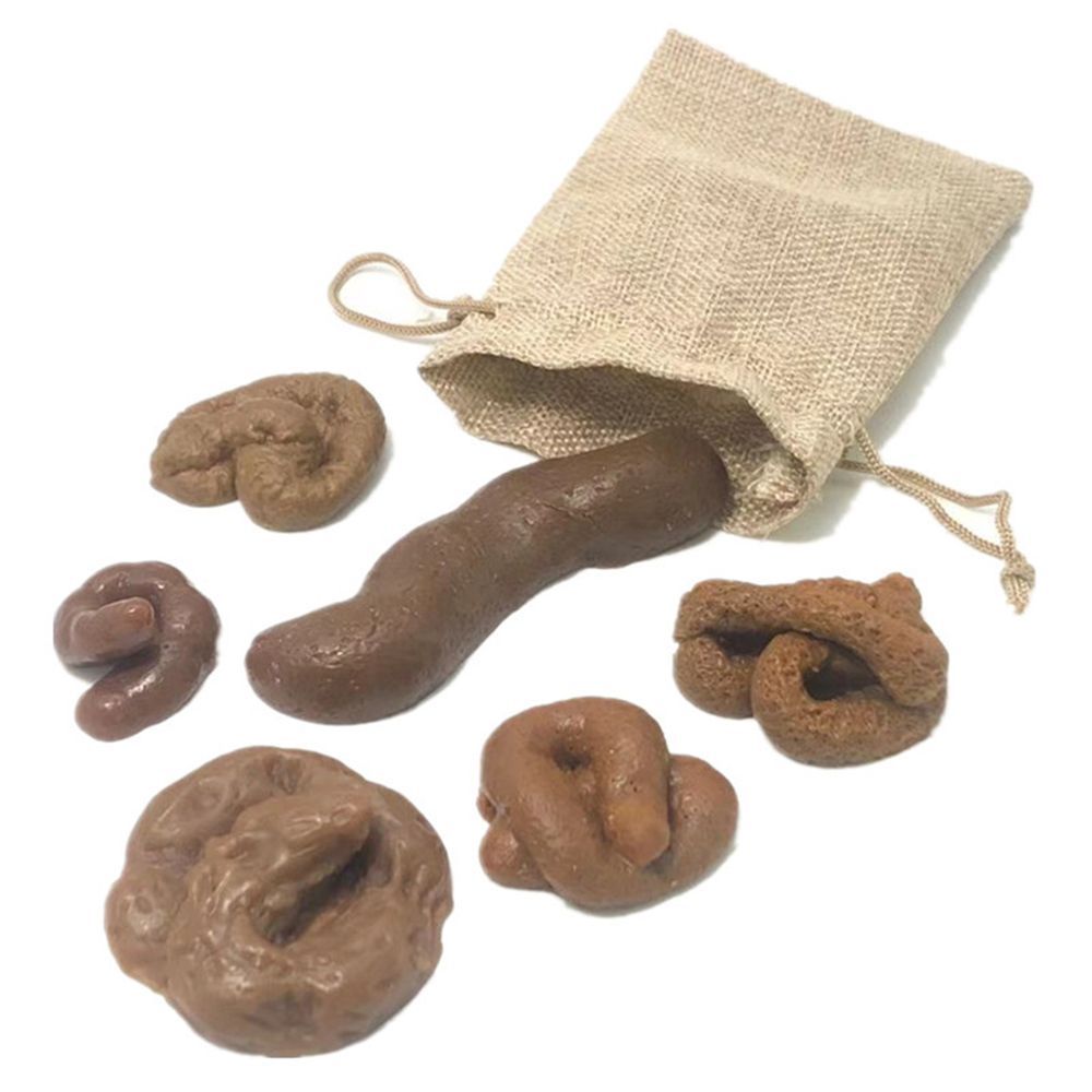6 peças turd complicado tolo f - Fake Poop Gag Gift avaliação e preço