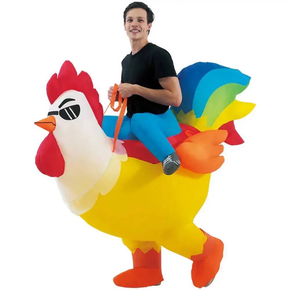 Fantasias de Festa em Destaque - Inflatable Dinosaur Costume Adult avaliação e preço