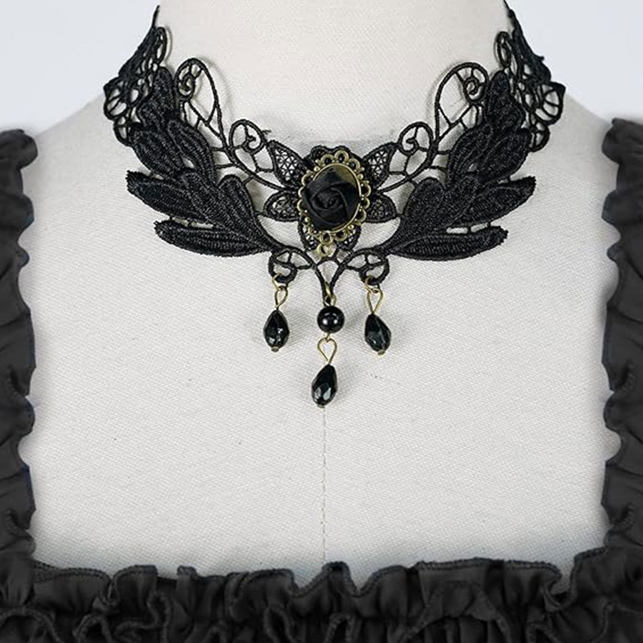 Vestido Gótico Feminino com Co - Medieval Renaissance Dress Women avaliação e preço