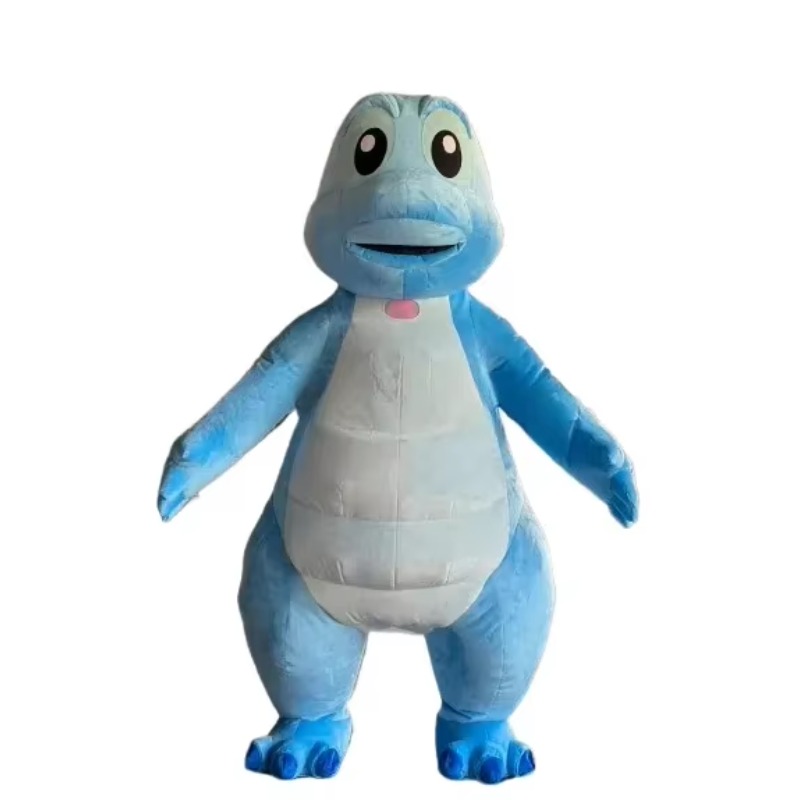 Fantasia Inflável de Dragão Az - Inflatable Dinosaur Costume Adult avaliação e preço