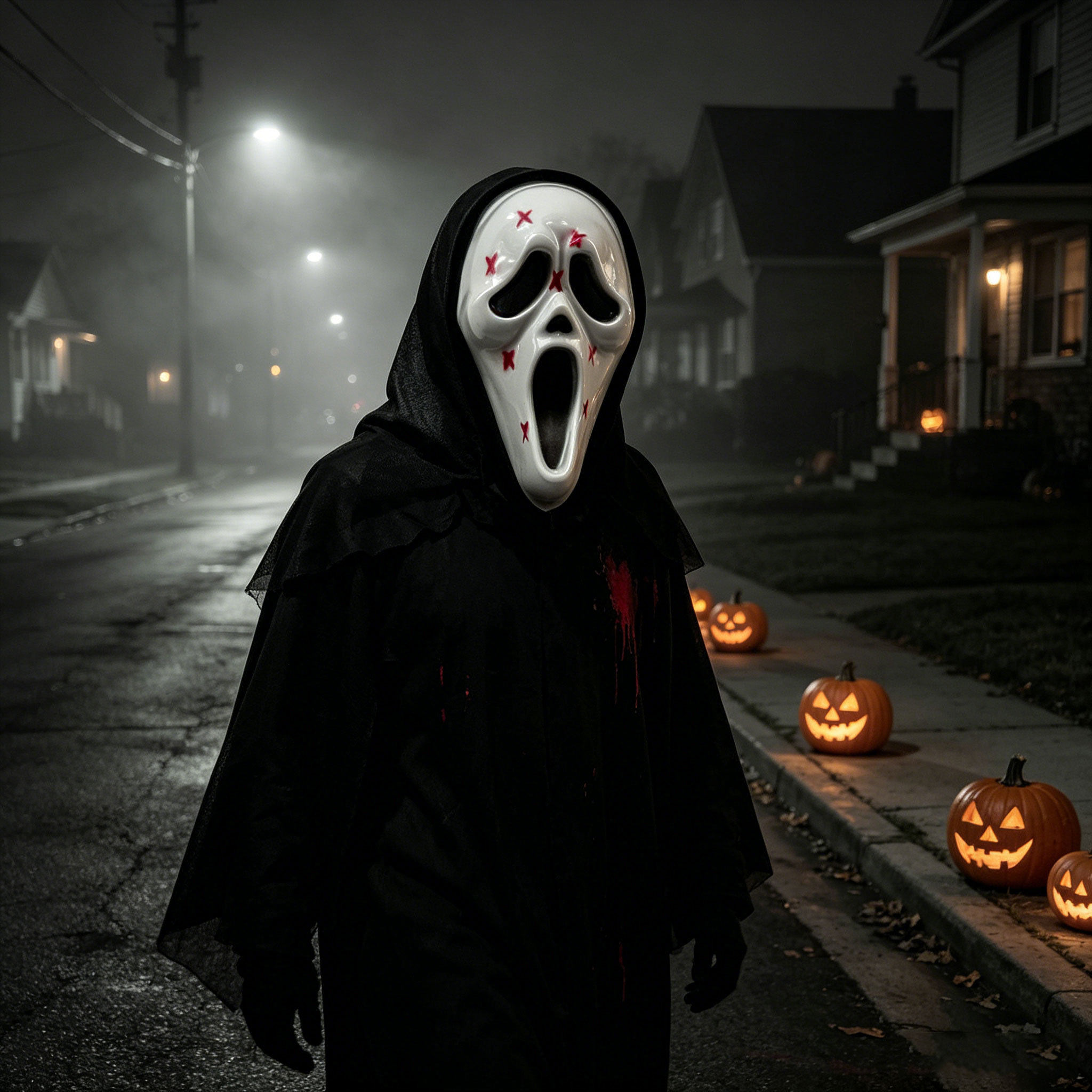 Máscara de Terror Fantasma com - Led Purge Mask Halloween avaliação e preço