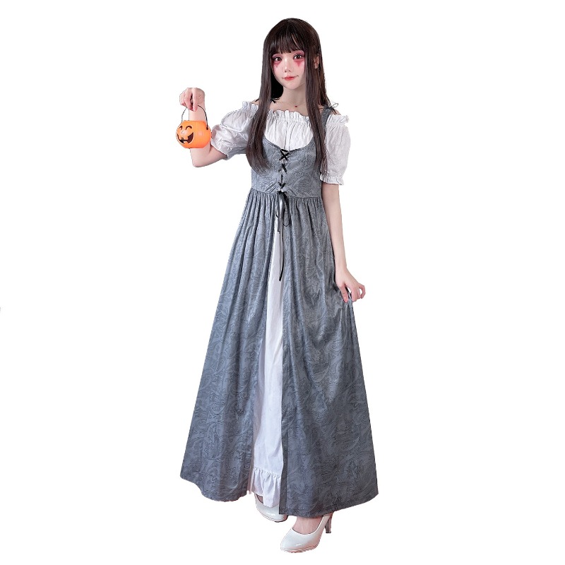 Traje medieval feminino, vesti - Medieval Renaissance Dress Women avaliação e preço