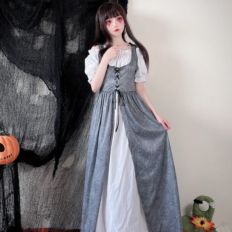 Traje medieval feminino, vesti - Medieval Renaissance Dress Women avaliação e preço