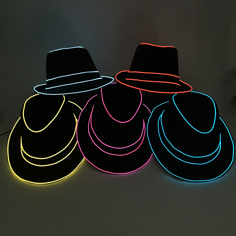 Presente masculino neon el fio - Glow In The Dark Party Glasses avaliação e preço