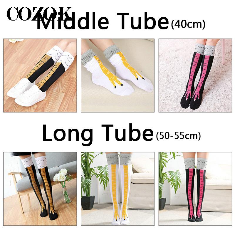 Alta qualidade das mulheres lo - Funny Chicken Leg Socks avaliação e preço
