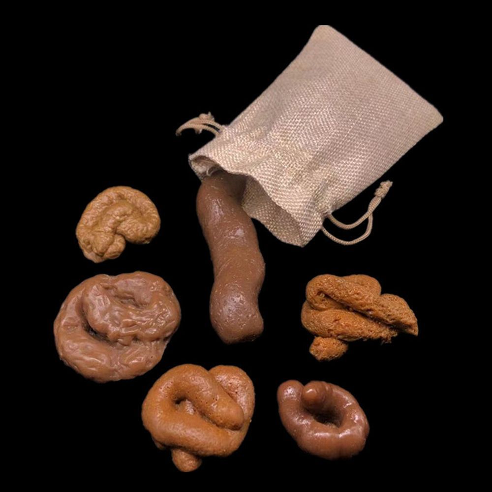 Conjunto de 6 Peças de Cocô Fa - Fake Poop Gag Gift avaliação e preço