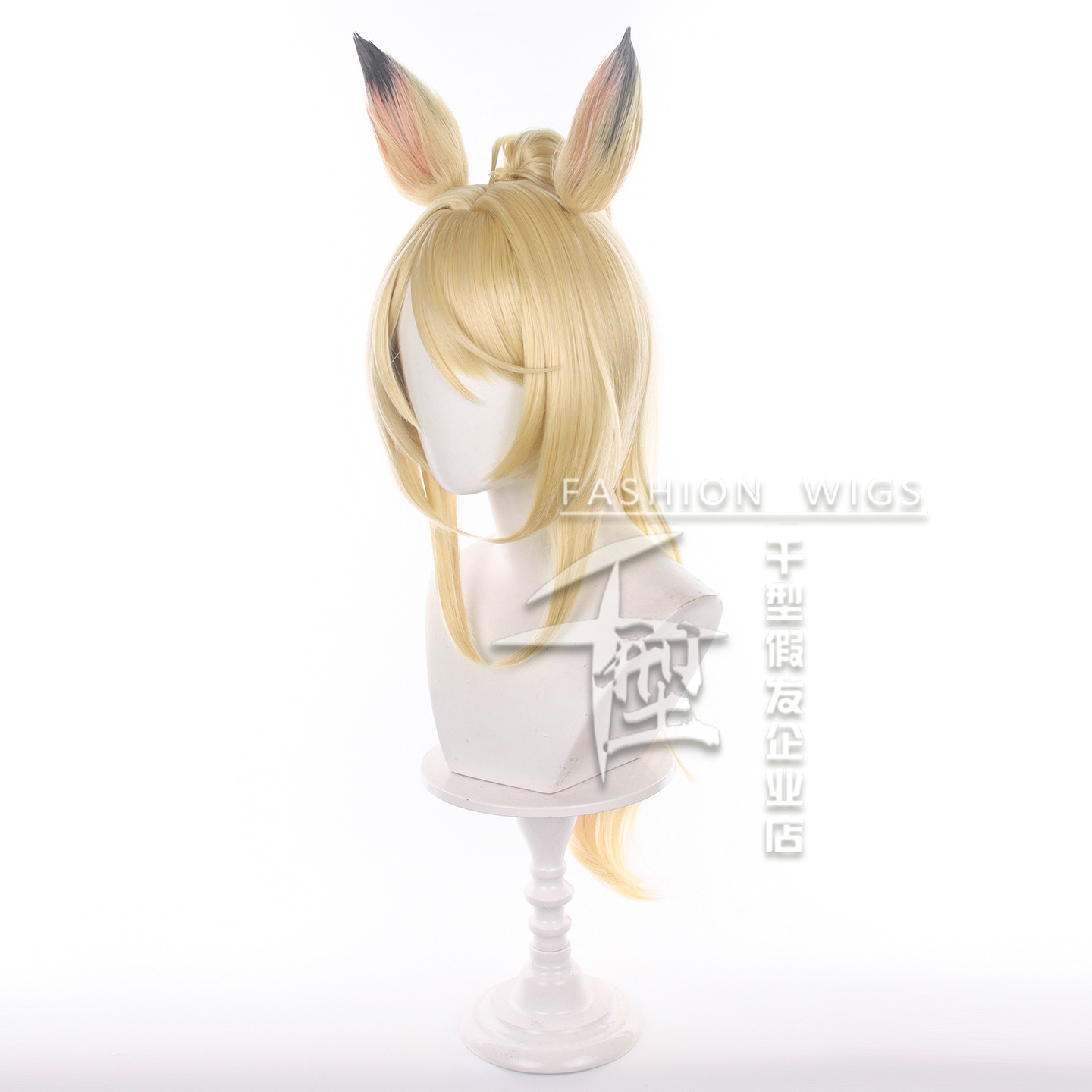 Peruca e orelhas para cosplay  - Anime Cosplay Wig Heat Resistant avaliação e preço