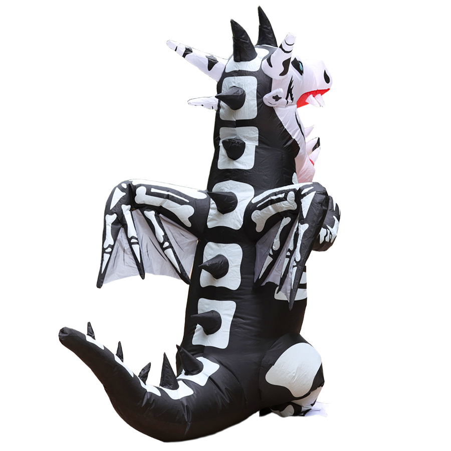 Fantasia Inflável de Dinossaur - Inflatable Dinosaur Costume Adult avaliação e preço