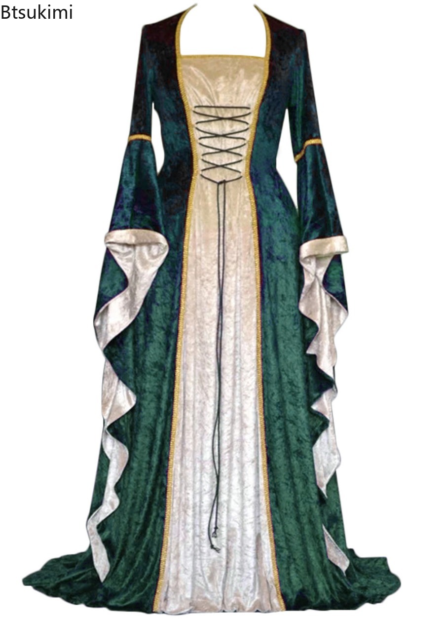 Vestido Feminino Medieval Rena - Medieval Renaissance Dress Women avaliação e preço